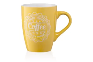 Чашка Ardesto  Coffee, 330мл, кераміка, жовтий