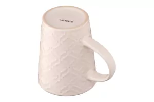 Mug ARDESTO Relief, 320 ml, beige, AR3474BG