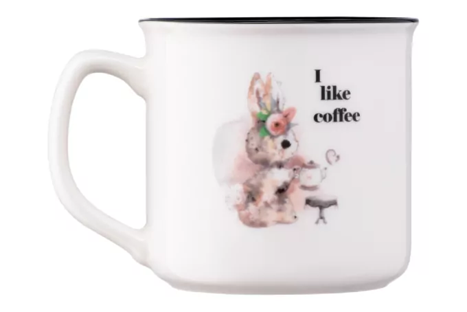 Чашка ARDESTO Bunny, 320 мл, AR3459