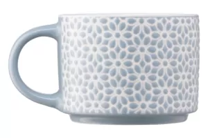 Чашка Ardesto Weaving B, 330мл, фарфор, сине-белый