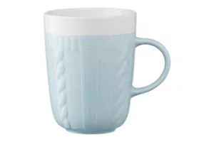 Mug ARDESTO Кnitti, 330 ml, light blue, AR3457BL