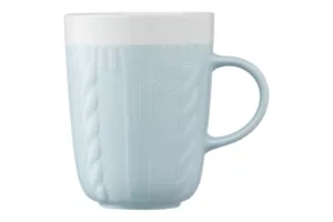 Mug ARDESTO Кnitti, 330 ml, light blue, AR3457BL