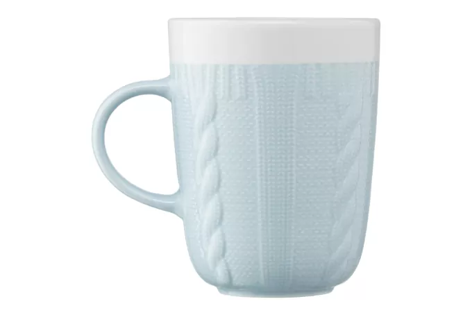 Mug ARDESTO Кnitti, 330 ml, light blue, AR3457BL