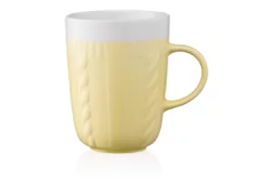 Mug ARDESTO Кnitti, 330 ml, yellow, AR3457Y
