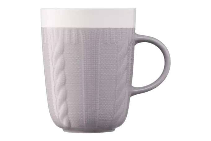 Чашка ARDESTO Кnitti, 330 мл, серая, AR3457GR