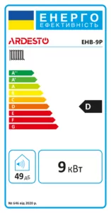 Electric boiler Ardesto 9kW 380V single-circuit with a pump