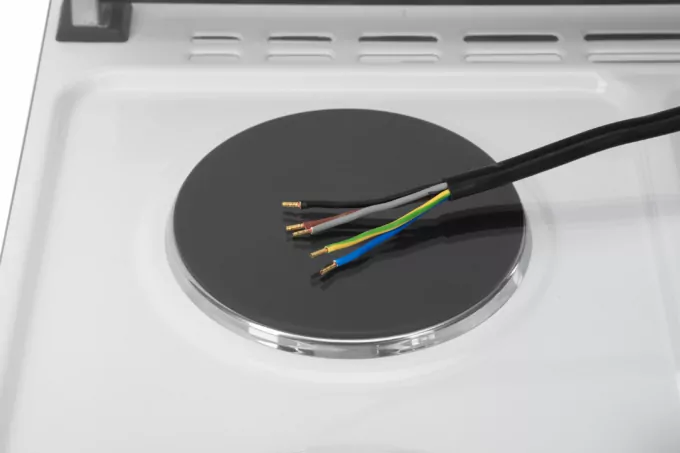 Плита ARDESTO электрическая, 53л, 60×60см, подсветка, белый