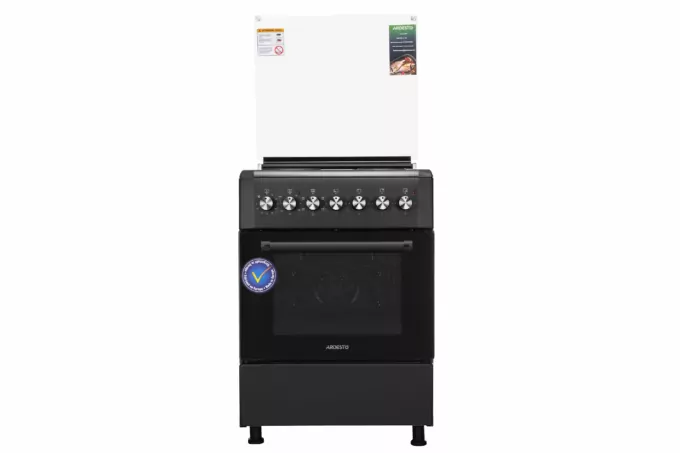 Плита ARDESTO електрична, 53л, 60×60см, конвекція, підсвічування, чорний