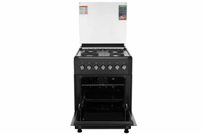 Плита ARDESTO електрична, 53л, 60×60см, конвекція, підсвічування, чорний