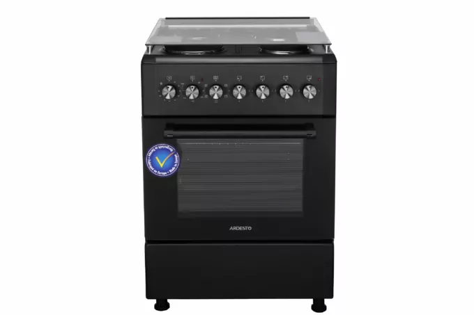 Плита ARDESTO електрична, 53л, 60×60см, конвекція, підсвічування, чорний