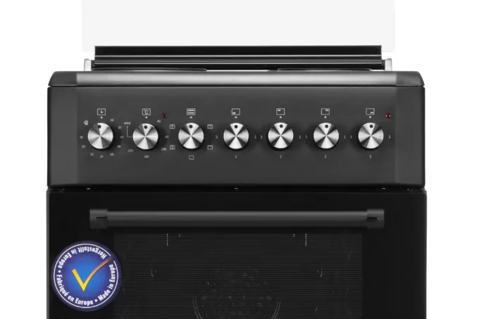 Плита ARDESTO електрична, 53л, 60×60см, конвекція, підсвічування, чорний