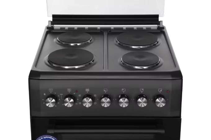 Плита ARDESTO електрична, 53л, 60×60см, конвекція, підсвічування, чорний