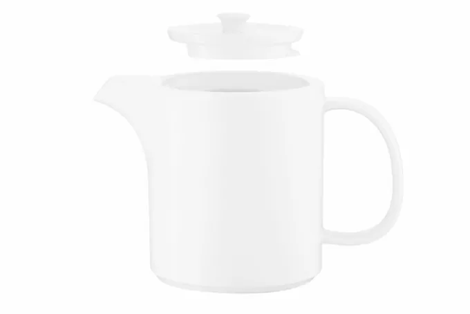 Чайник заварювальний ARDESTO Prato, 800мл, порцеляна, білий