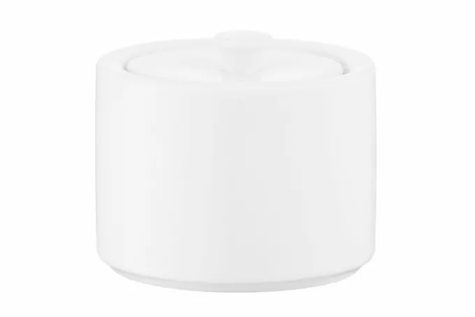 Ardesto Sugar bowl Prato, 7.8х7.8х9cm, 200ml, porcelain, white
