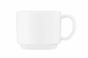 Чашка кавова Ardesto Prato, 100мл, порцеляна, білий