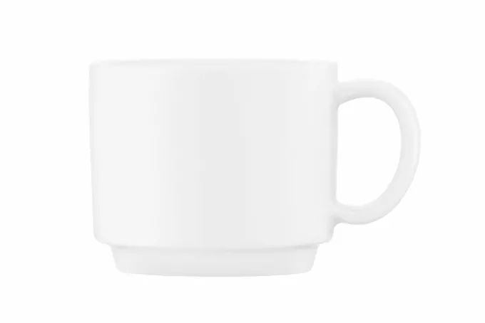 Чашка кавова Ardesto Prato, 100мл, порцеляна, білий