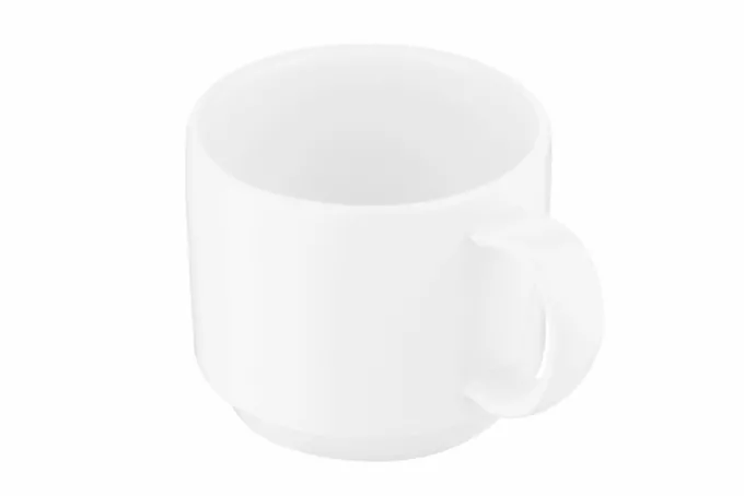 Чашка кавова Ardesto Prato, 100мл, порцеляна, білий