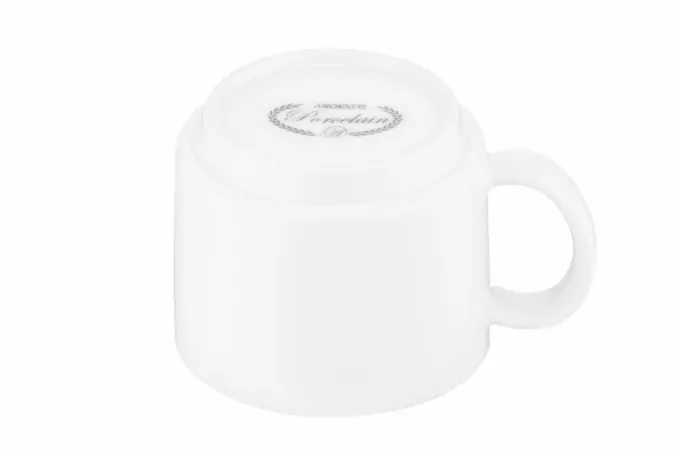 Чашка кавова Ardesto Prato, 100мл, порцеляна, білий