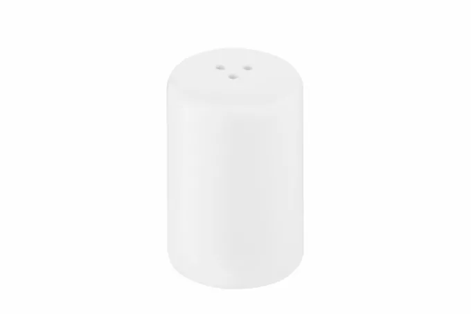 Ardesto Pepper shakerr Prato, 3.9х5.8cm, porcelain, white