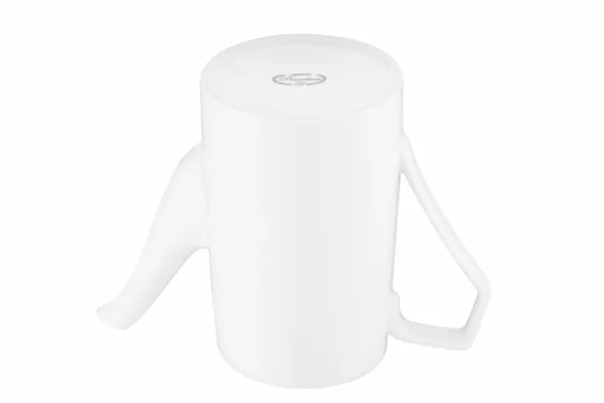 Teapot ARDESTO 870ml, porcelain, white