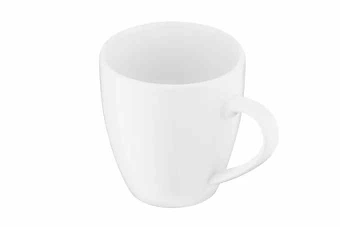Ardesto Mug ,  300ml, porcelain, white