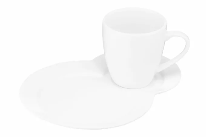 Ardesto Mug ,  300ml, porcelain, white