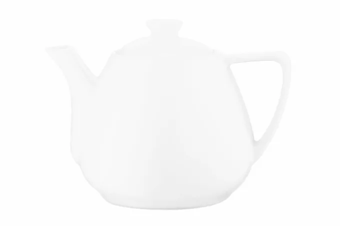 Ardesto Tea pot, 530ml, porcelain, white