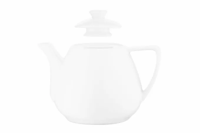 Ardesto Tea pot, 530ml, porcelain, white