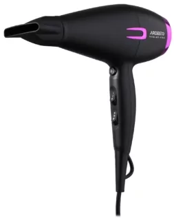 Фен Ardesto Violet PRO HD-Y221PRO ,1750-2100Вт, 2 швидкості, 3темп.режими,дифузор, чорний