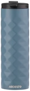 Термочашка Ardesto Bright City, 400мл, нержавіюча сталь, синій темний
