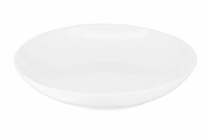 Ardesto Deep plate Imola, 25.5cm, porcelain, white