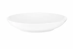 Ardesto Deep plate Imola, 25.5cm, porcelain, white