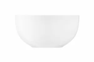 Ardesto Bowl Imola, 11cm, porcelain, white