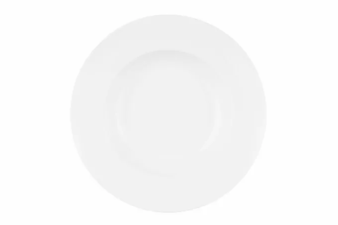 Deep plate ARDESTO Prato, 23сm, porcelain, white