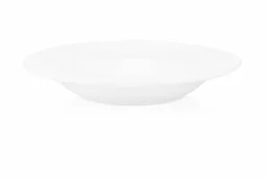 Ardesto Deep plate Prato, 27сm, porcelain, white