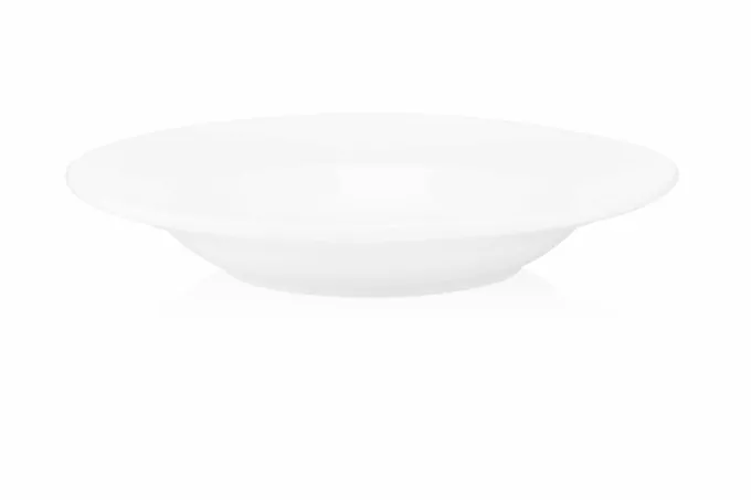 Ardesto Deep plate Prato, 27сm, porcelain, white