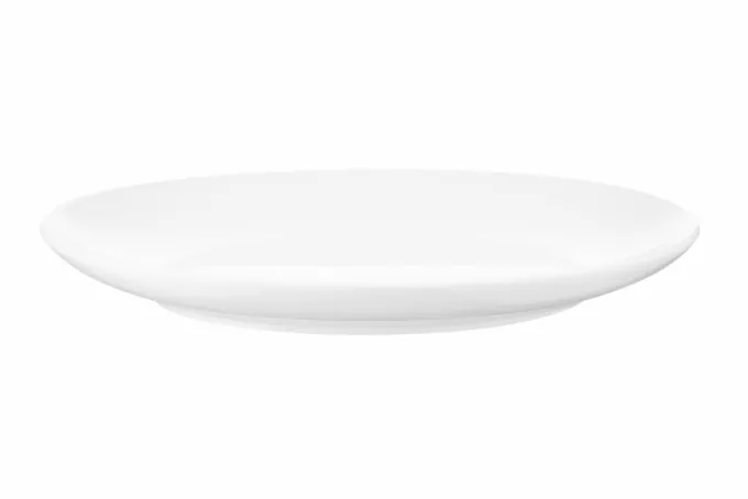 Ardesto Dinner plate Imola, 26cm, porcelain, white