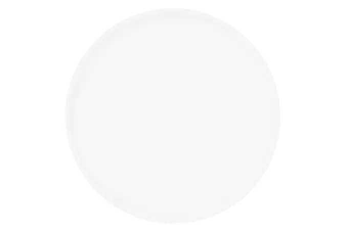 Ardesto Dinner plate Imola, 26cm, porcelain, white