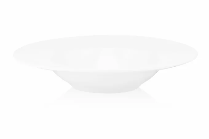 Ardesto Deep plate Prato, 28сm, porcelain, white