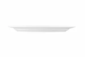 Ardesto Plate Prato, 25х17.5сm, porcelain, oval, white