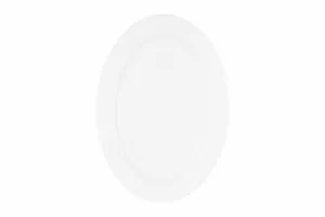 Ardesto Plate Prato, 25х17.5сm, porcelain, oval, white