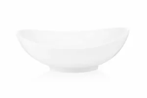 Салатник Ardesto, 26см, фарфор, белый