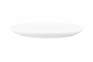 Ardesto Plate, 20.5х16сm, porcelain, oval, white