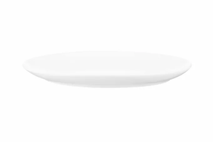 Ardesto Plate, 20.5х16сm, porcelain, oval, white
