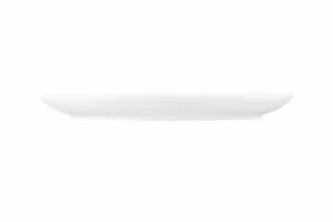 Ardesto Plate, 20.5х16сm, porcelain, oval, white