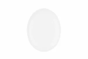 Ardesto Plate, 20.5х16сm, porcelain, oval, white