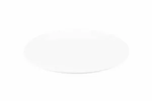 Ardesto Plate, 25.5х19.5сm, porcelain, oval, white