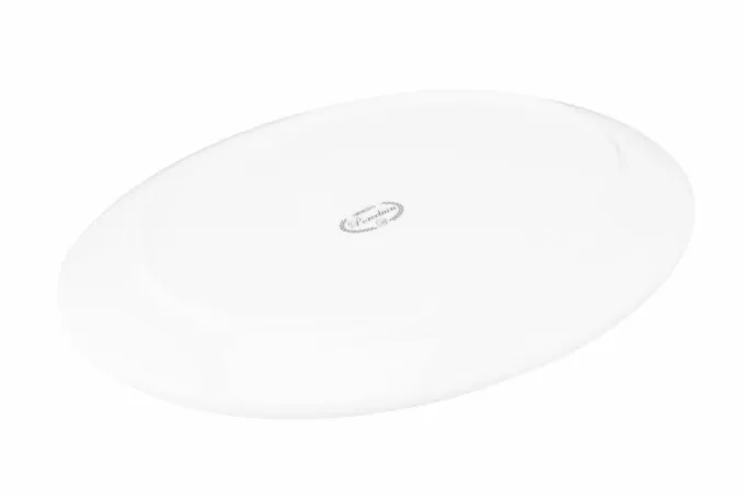 Ardesto Plate, 25.5х19.5сm, porcelain, oval, white