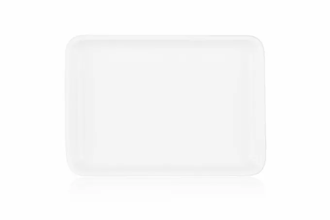 Ardesto Plate, 20х14сm, porcelain, rectangular, white