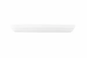 Ardesto Plate, 20х14сm, porcelain, rectangular, white